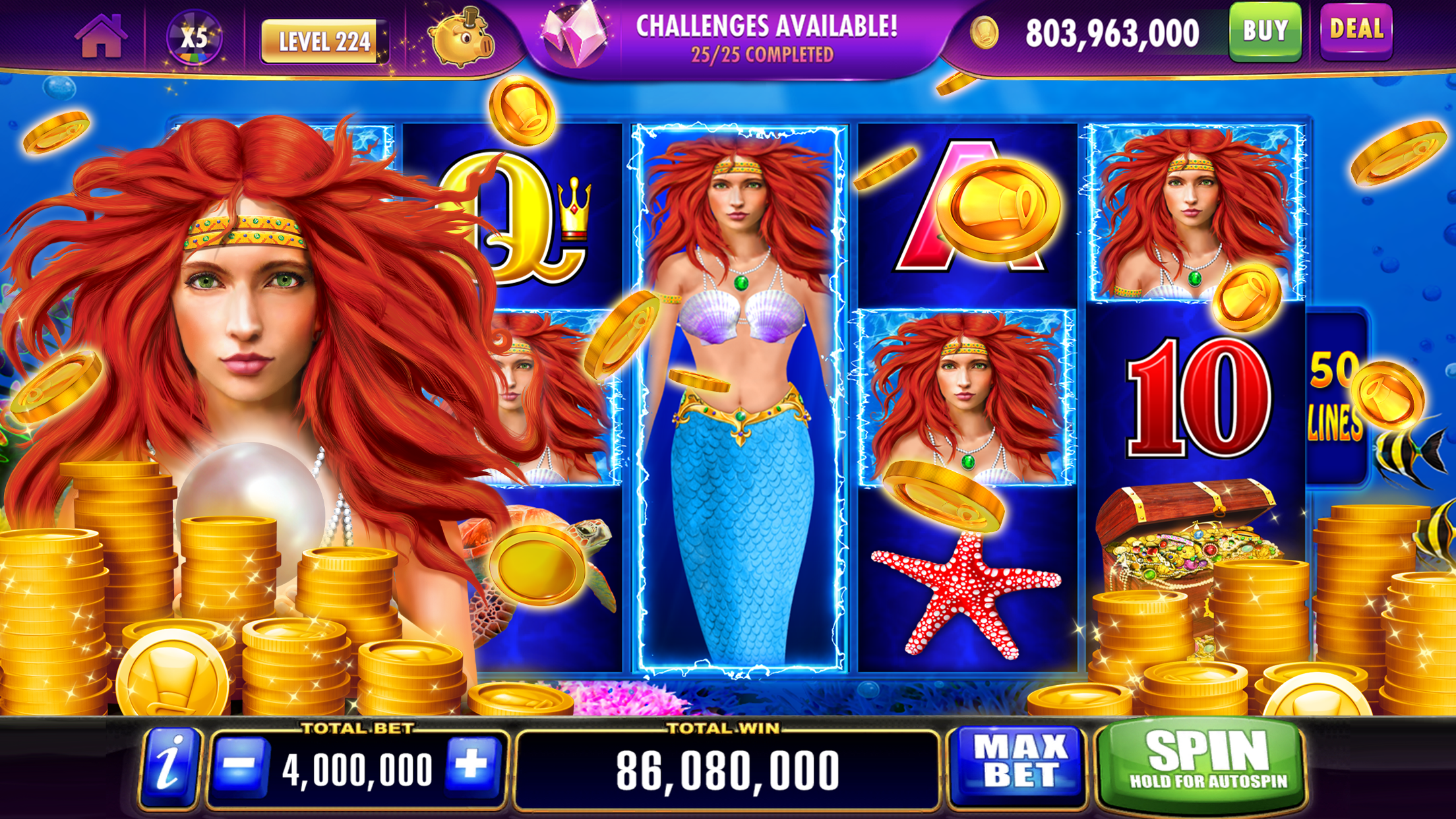 Interface de jogo de slots no aplicativo Bet558
